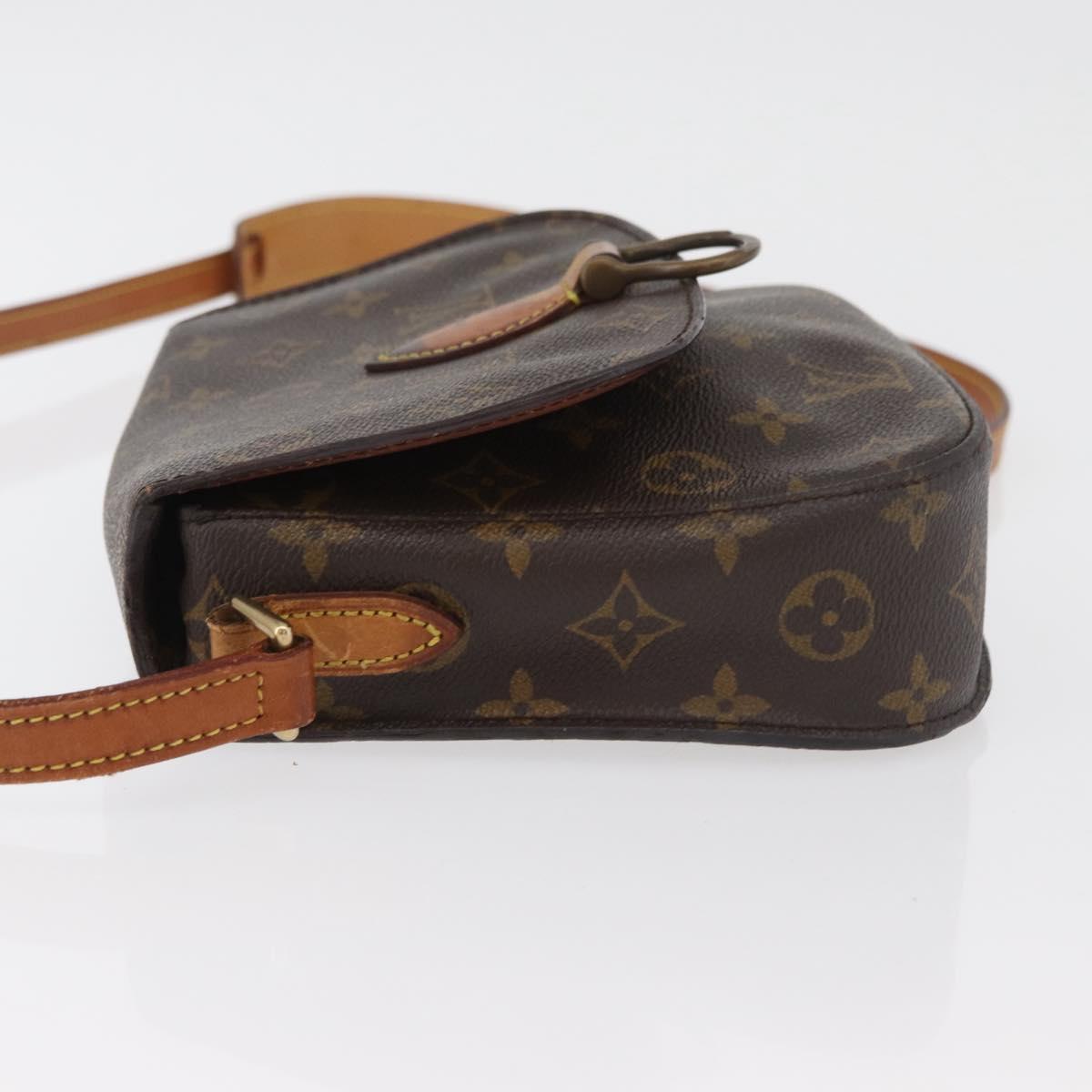 LOUIS VUITTON Monogram Saint Cloud MM Shoulder Bag M51243 LV Auth BA12522
