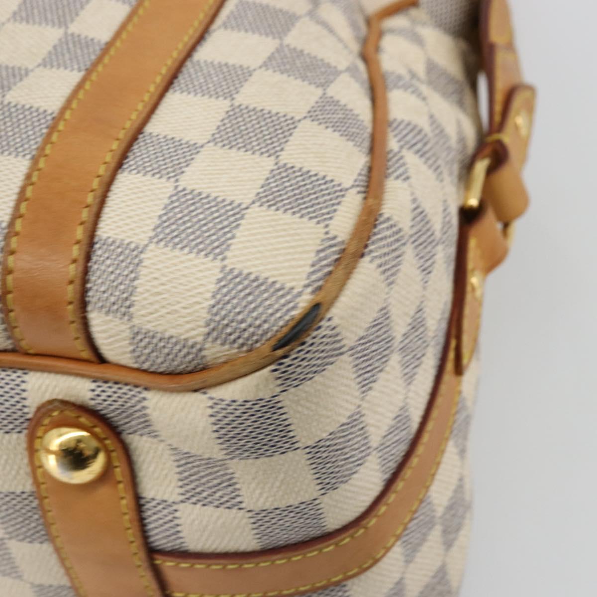 LOUIS VUITTON Damier Azur Stresa PM Tote Bag M51188 LV Auth BA12526