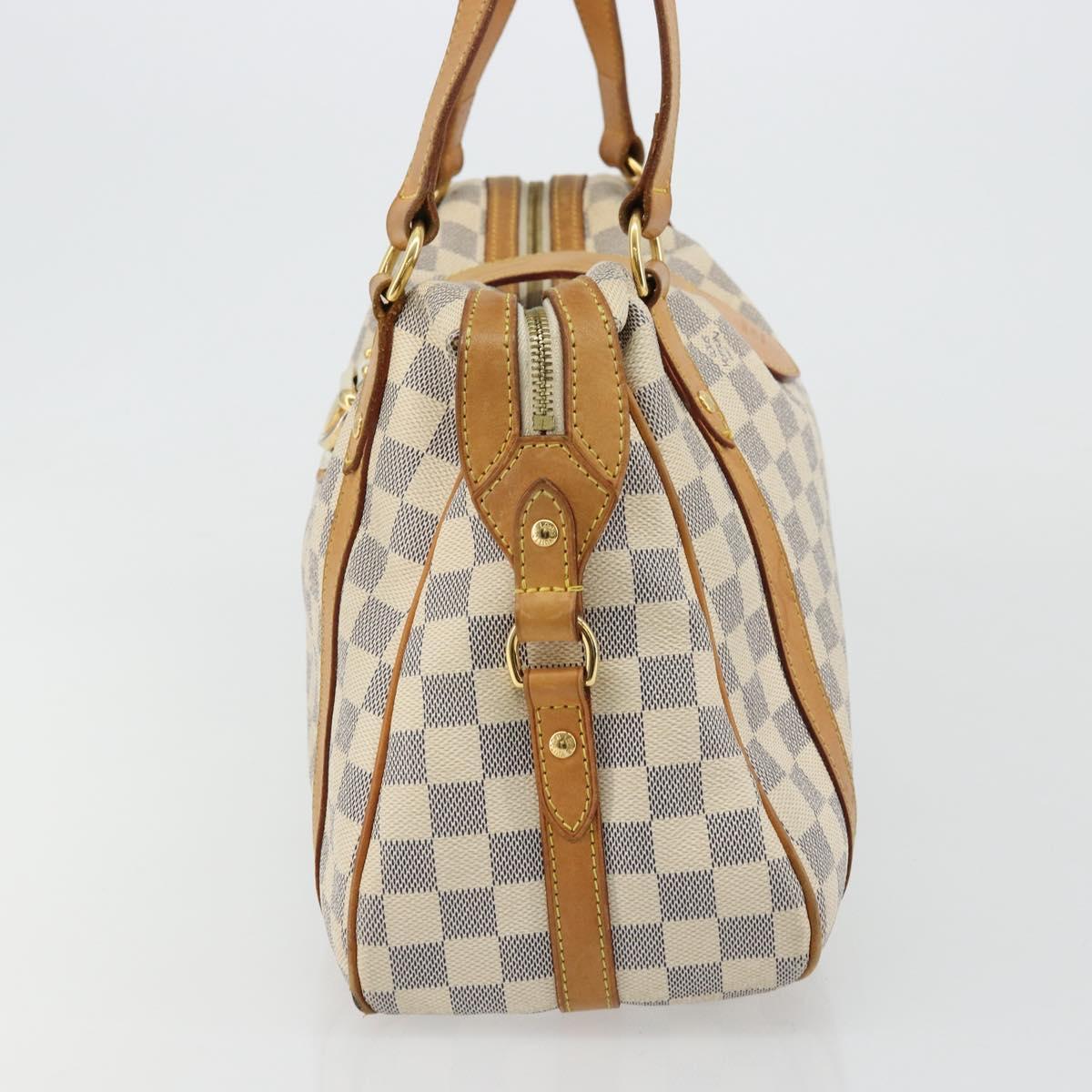 LOUIS VUITTON Damier Azur Stresa PM Tote Bag M51188 LV Auth BA12526