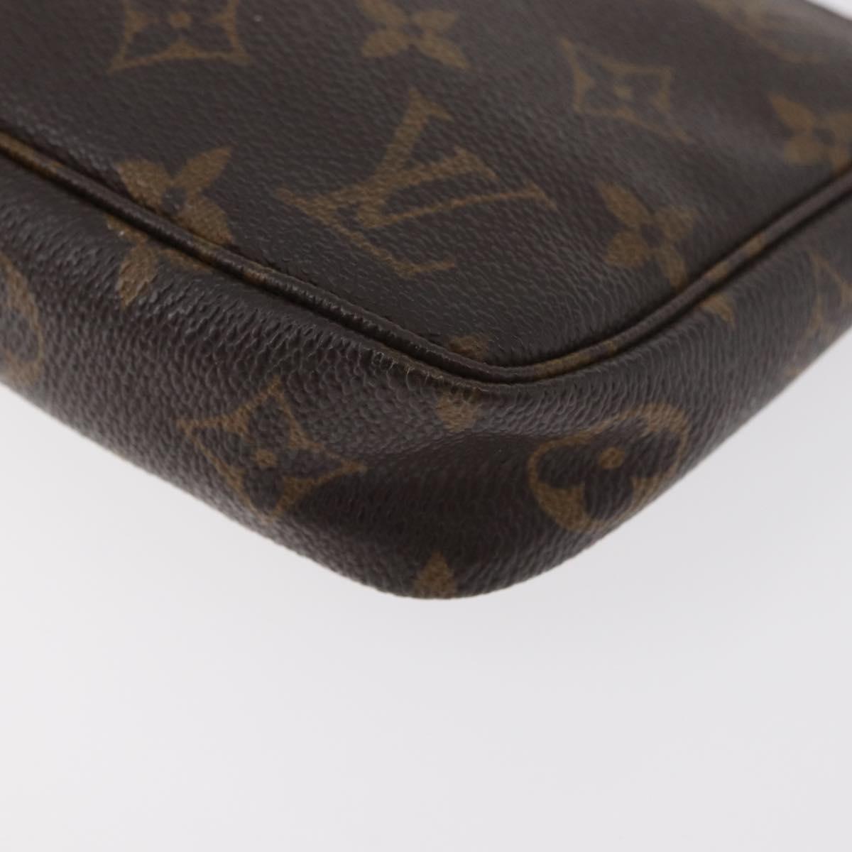 LOUIS VUITTON Monogram Pochette Accessoires Pouch M51980 LV Auth BA12527