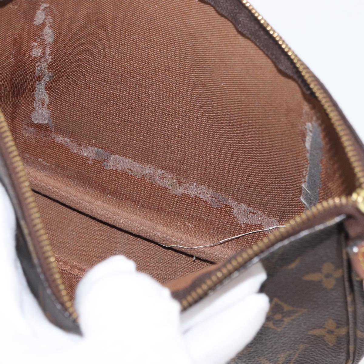 LOUIS VUITTON Monogram Pochette Accessoires Pouch M51980 LV Auth BA12527