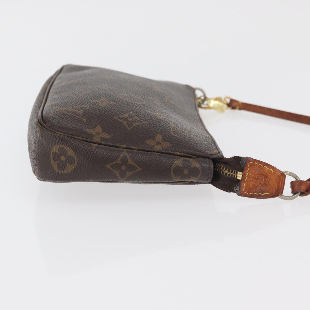 LOUIS VUITTON Monogram Pochette Accessoires Pouch M51980 LV Auth BA12527