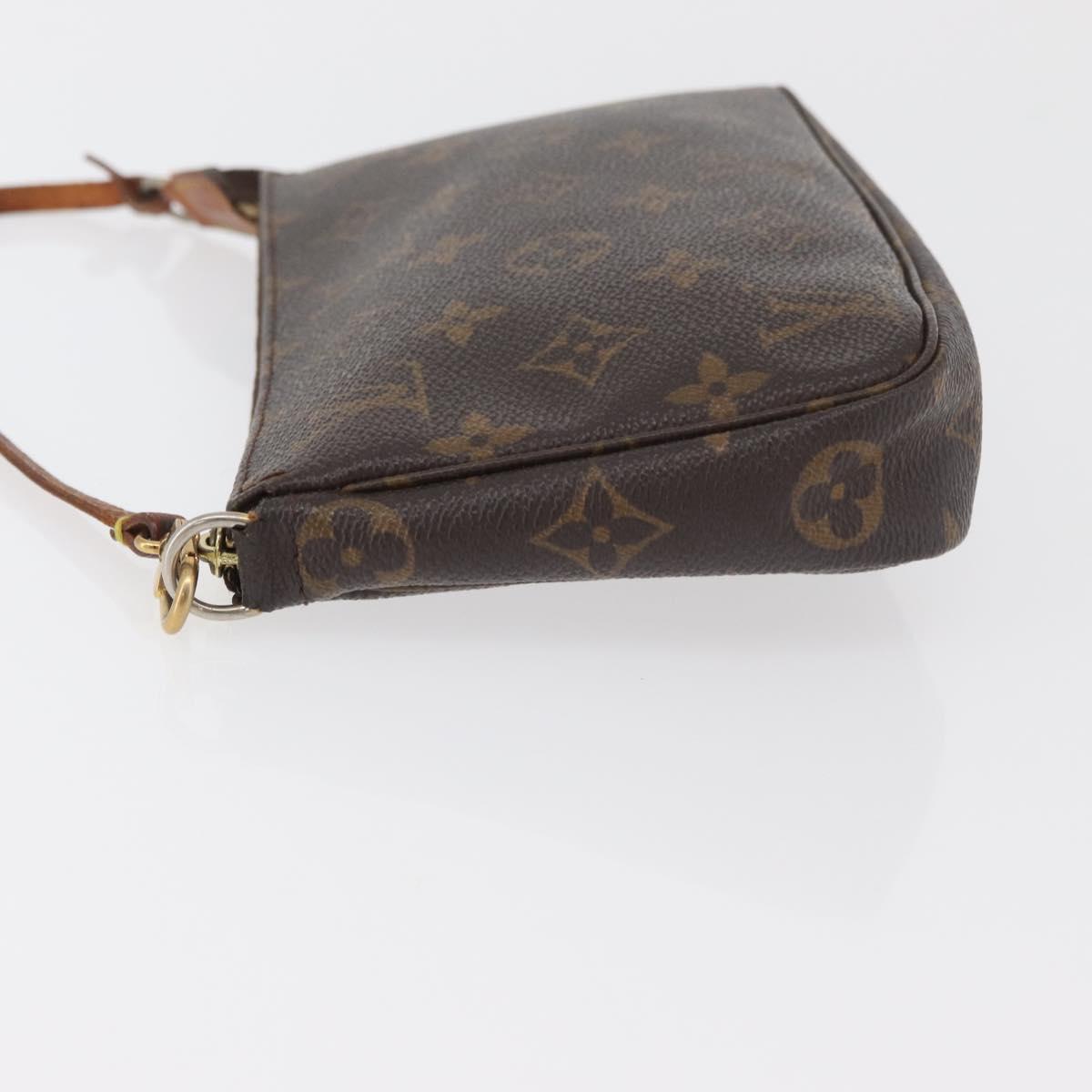 LOUIS VUITTON Monogram Pochette Accessoires Pouch M51980 LV Auth BA12527