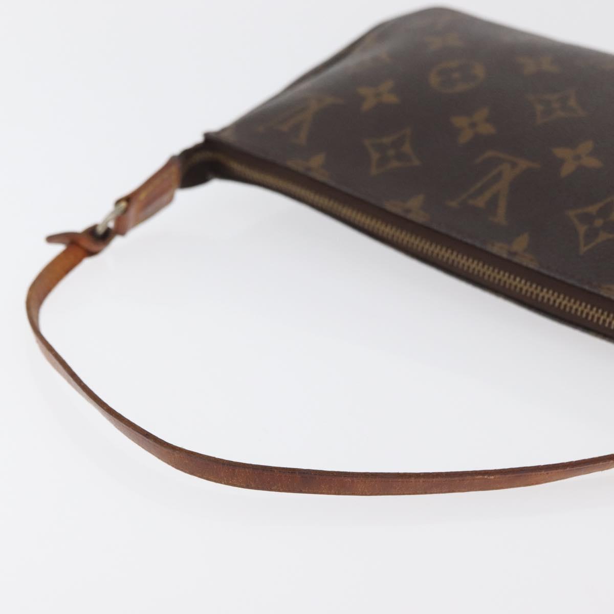 LOUIS VUITTON Monogram Pochette Accessoires Pouch M51980 LV Auth BA12527