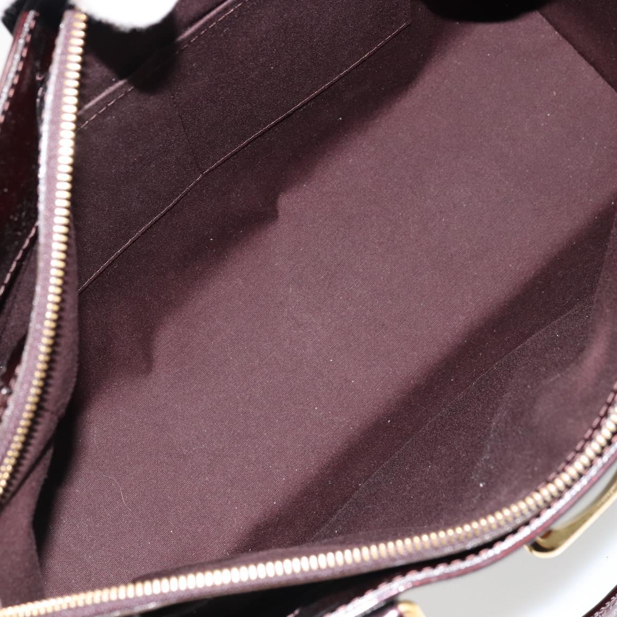 LOUIS VUITTON Monogram Vernis Melrose Avenue Bag Amarante M93757 LV Auth BA12530