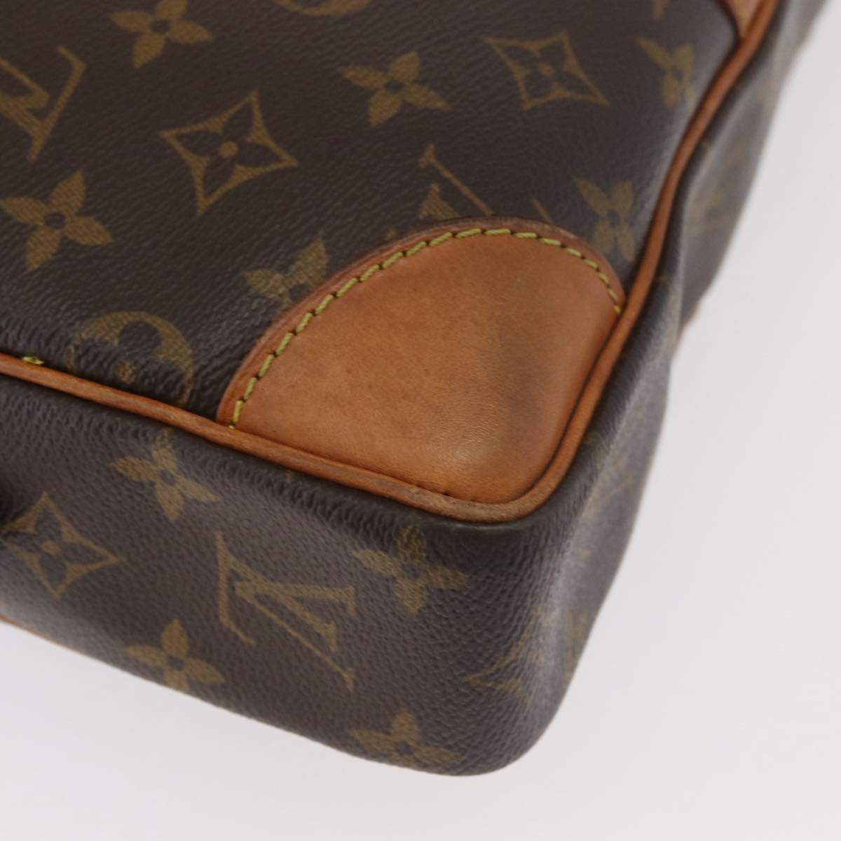 LOUIS VUITTON Monogram Porte Documents Voyage Business Bag M53361 Auth BA12556