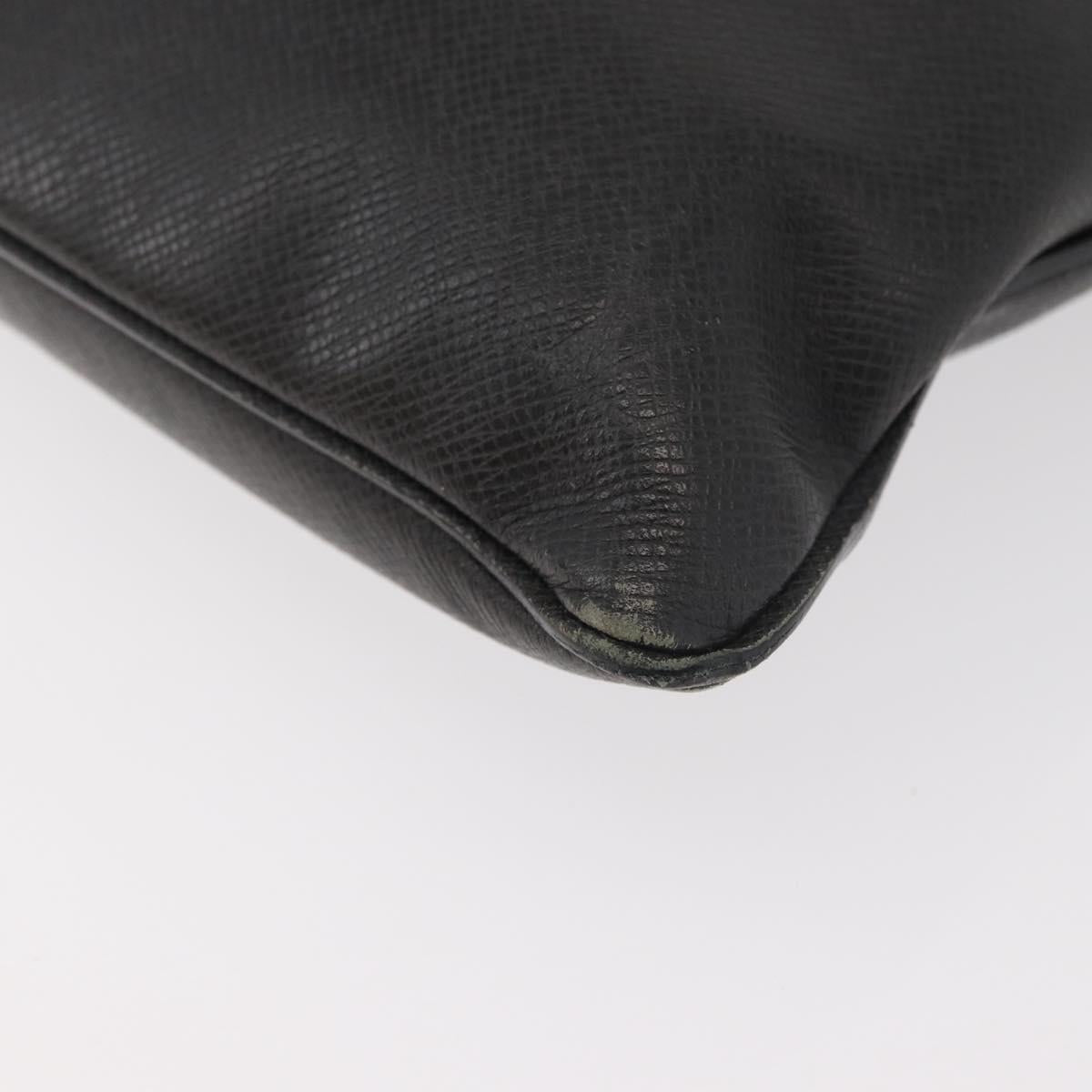 LOUIS VUITTON Taiga Sasha Shoulder Bag Ardoise M32712 LV Auth BA12558