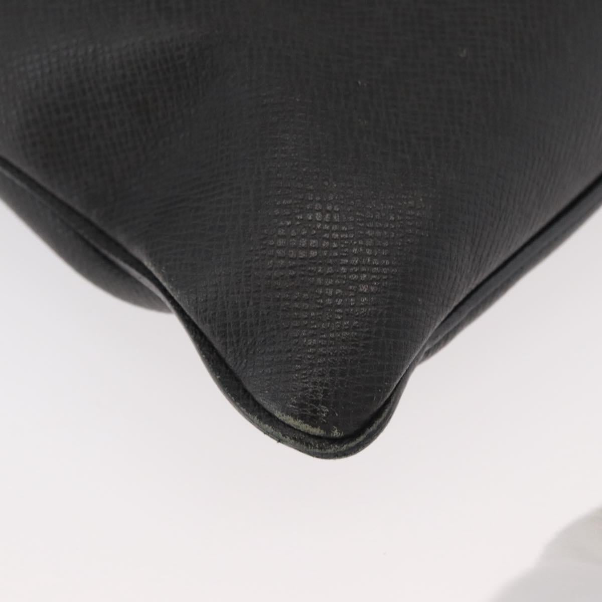 LOUIS VUITTON Taiga Sasha Shoulder Bag Ardoise M32712 LV Auth BA12558