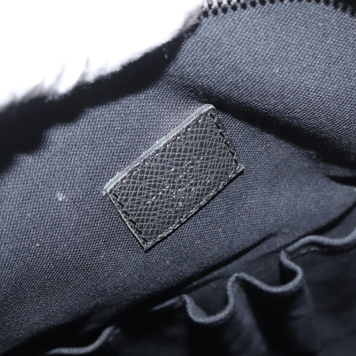 LOUIS VUITTON Taiga Sasha Shoulder Bag Ardoise M32712 LV Auth BA12558