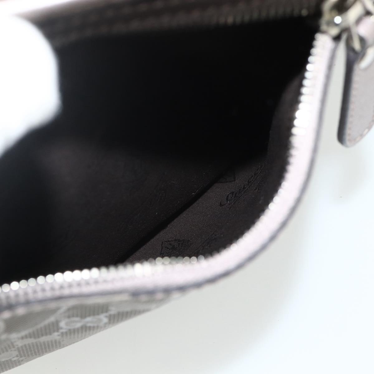 GUCCI GG Implementation Shoulder Bag PVC Pink Silver 233268 Auth BA12559A
