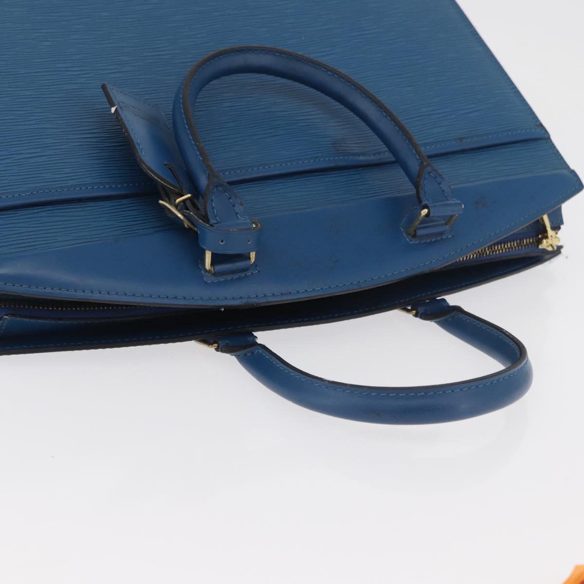 LOUIS VUITTON Epi Riviera Hand Bag Blue M48185 LV Auth BA12568