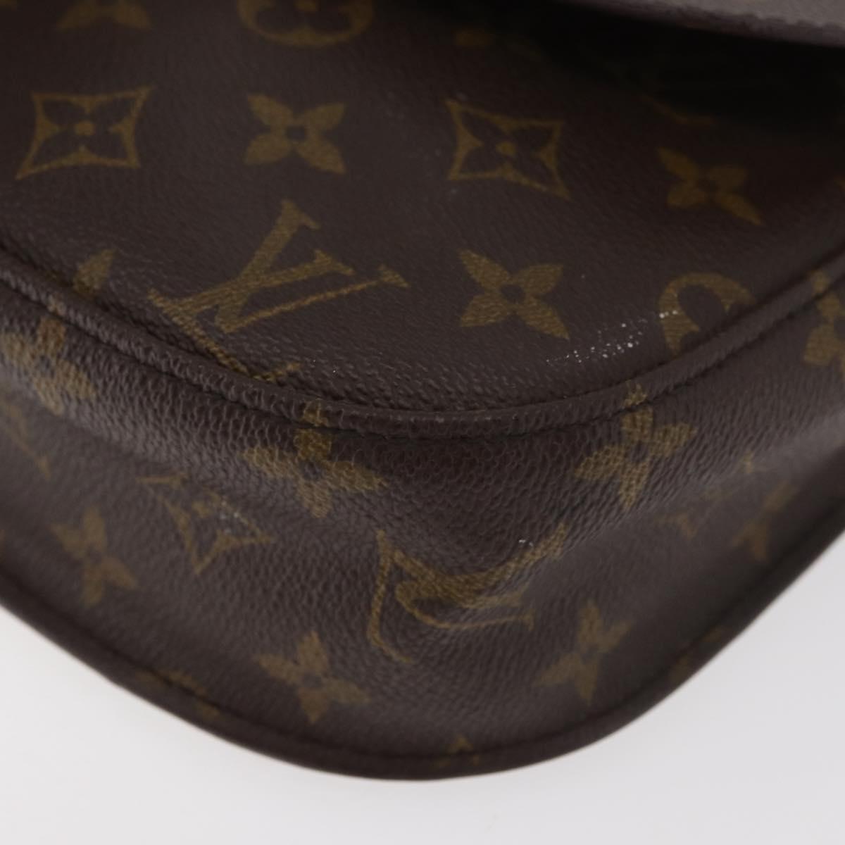 LOUIS VUITTON Monogram Saint Cloud GM Shoulder Bag M51242 LV Auth BA12572