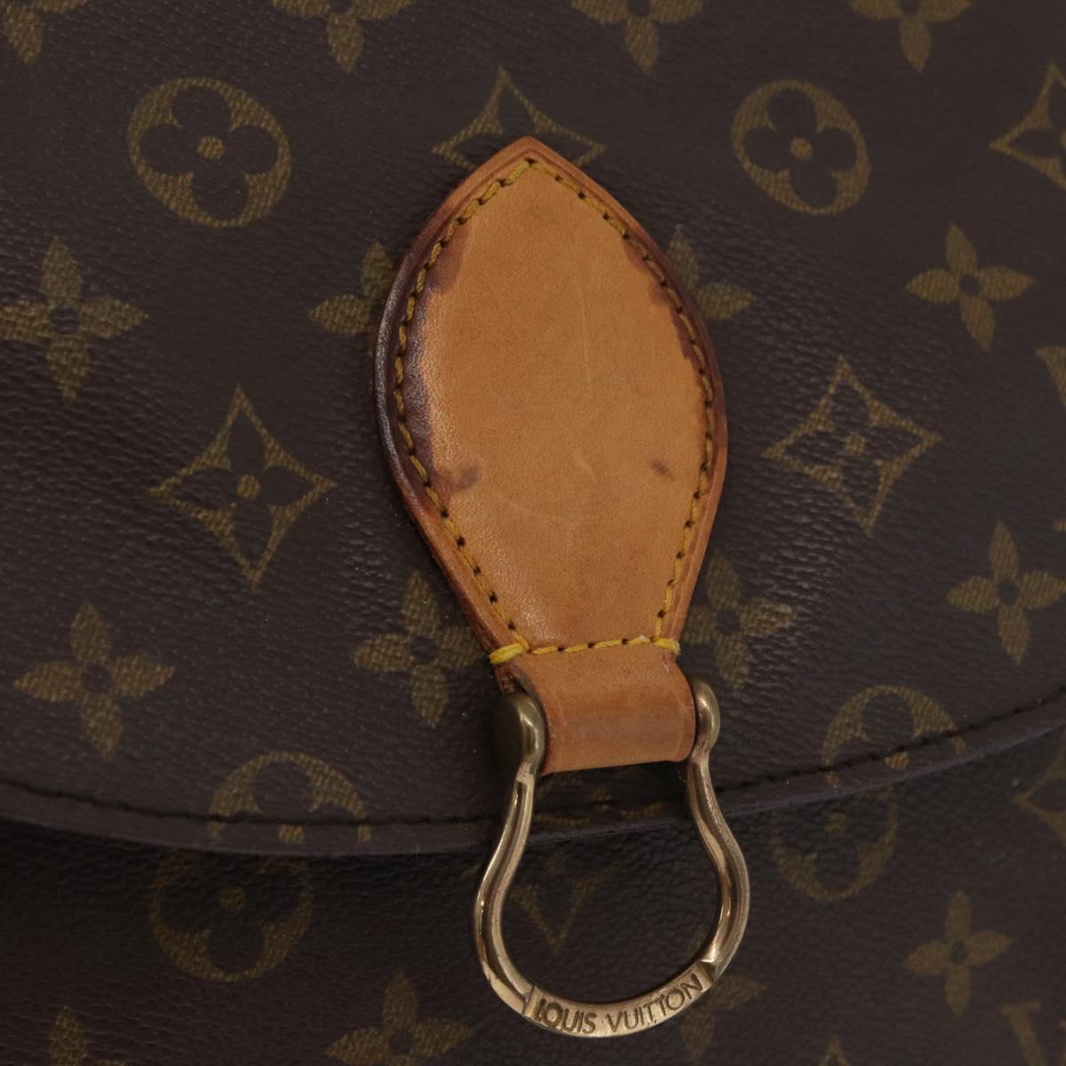 LOUIS VUITTON Monogram Saint Cloud GM Shoulder Bag M51242 LV Auth BA12572