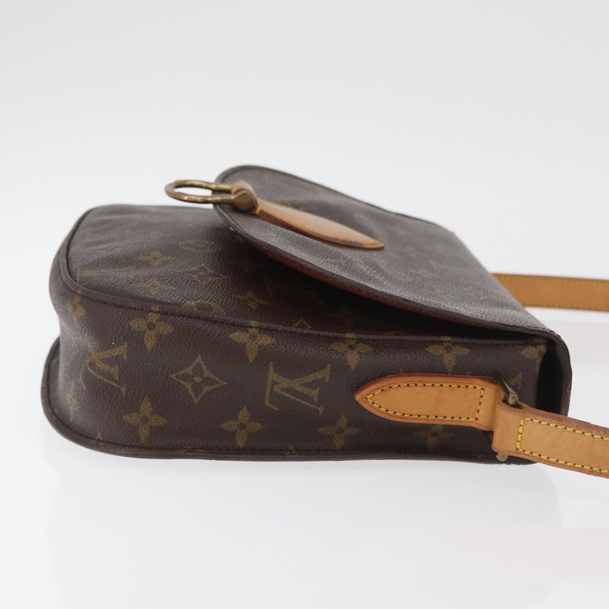 LOUIS VUITTON Monogram Saint Cloud GM Shoulder Bag M51242 LV Auth BA12572