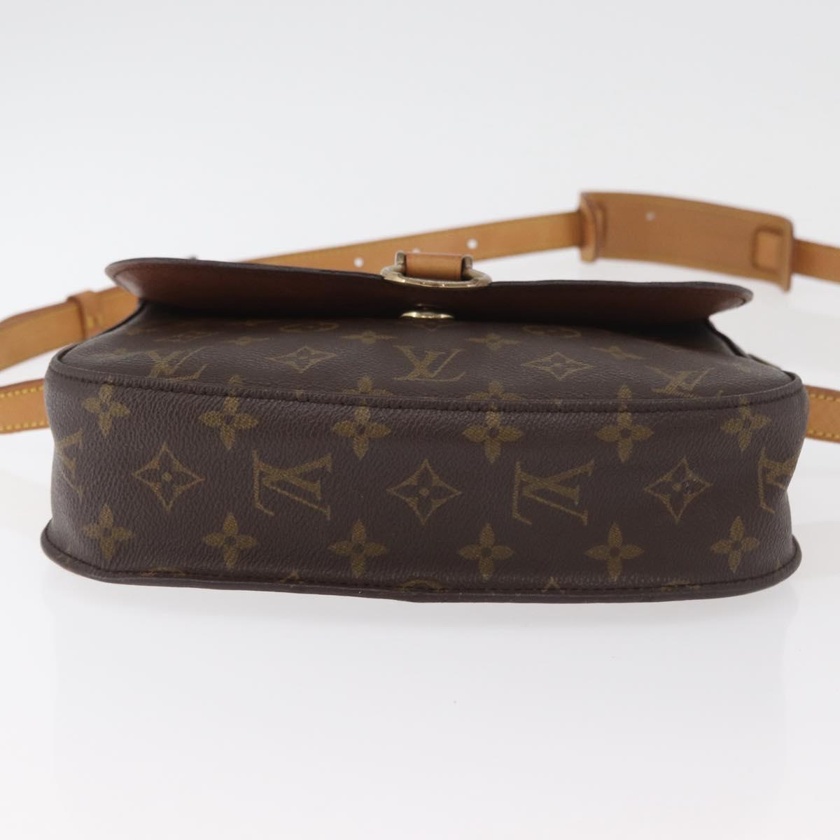 LOUIS VUITTON Monogram Saint Cloud GM Shoulder Bag M51242 LV Auth BA12572