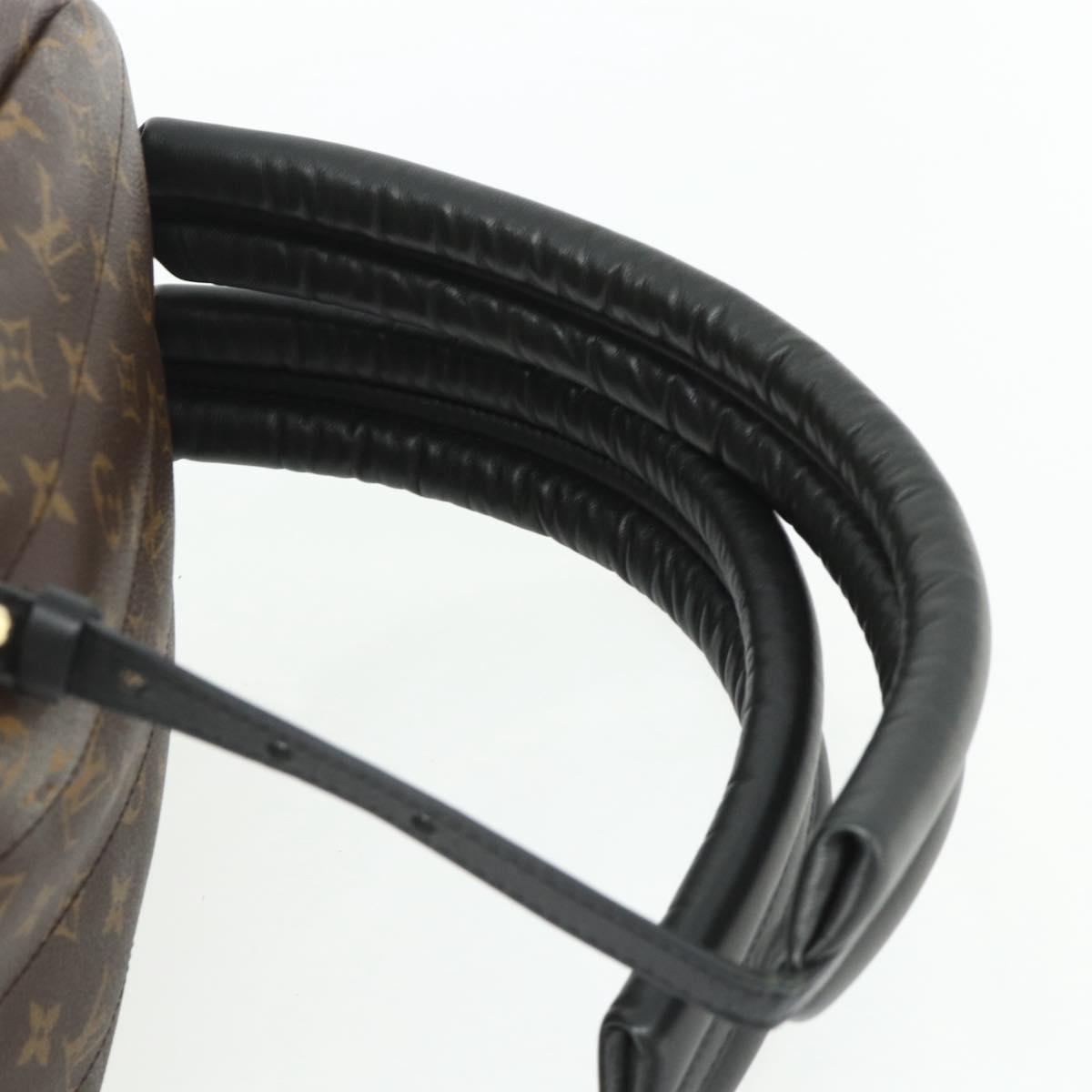 LOUIS VUITTON Monogram Palm Springs MM Backpack M44874 LV Auth BA12578