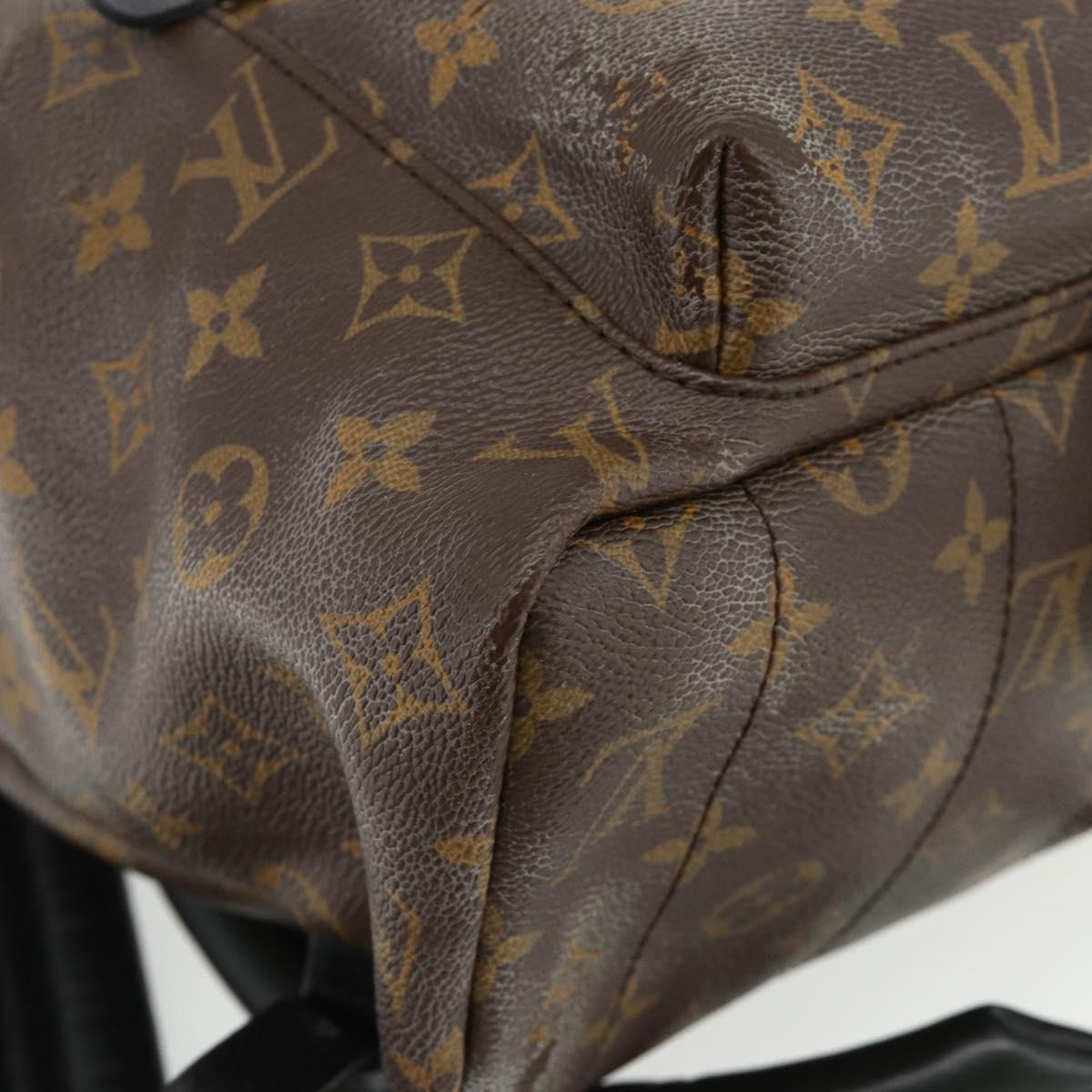 LOUIS VUITTON Monogram Palm Springs MM Backpack M44874 LV Auth BA12578