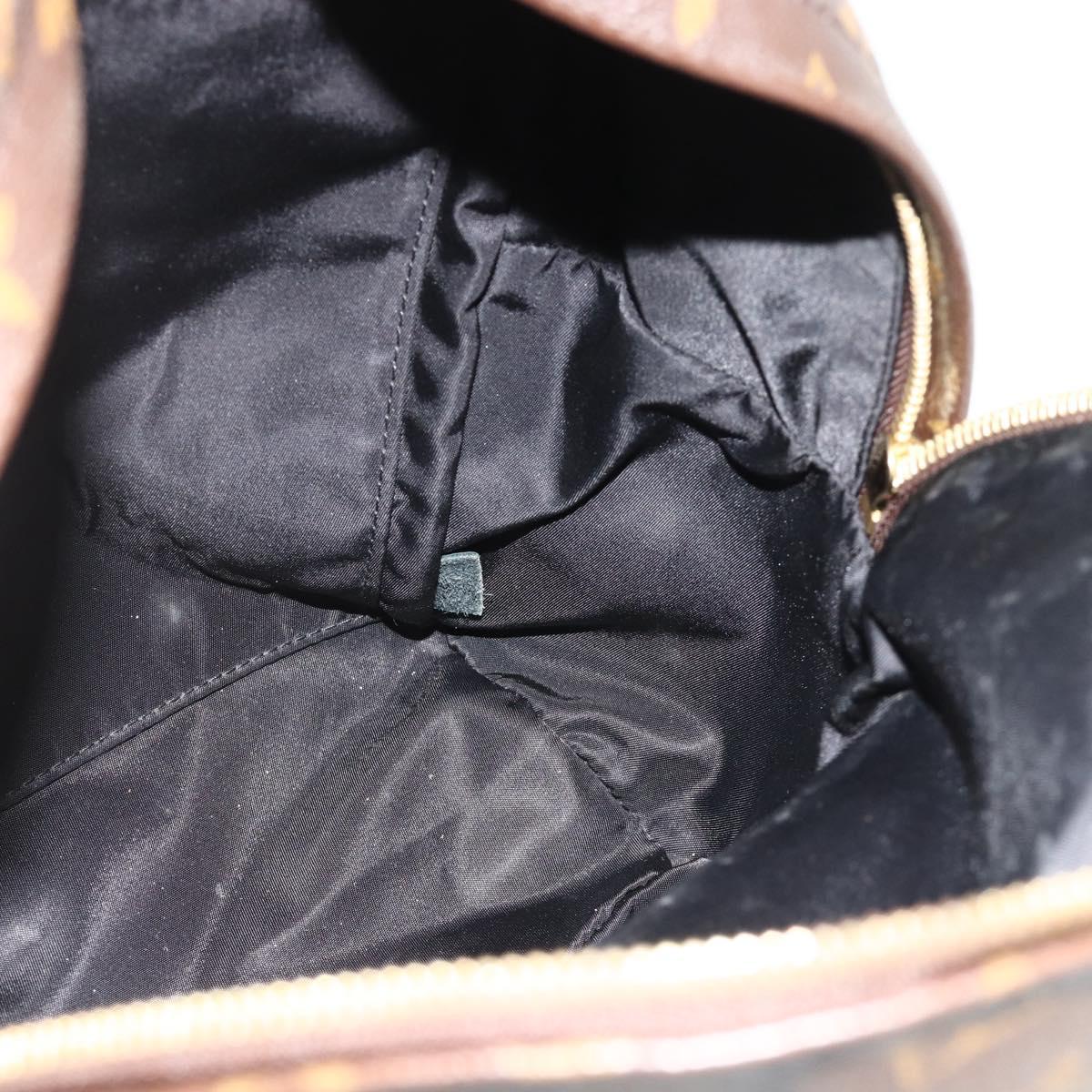 LOUIS VUITTON Monogram Palm Springs MM Backpack M44874 LV Auth BA12578
