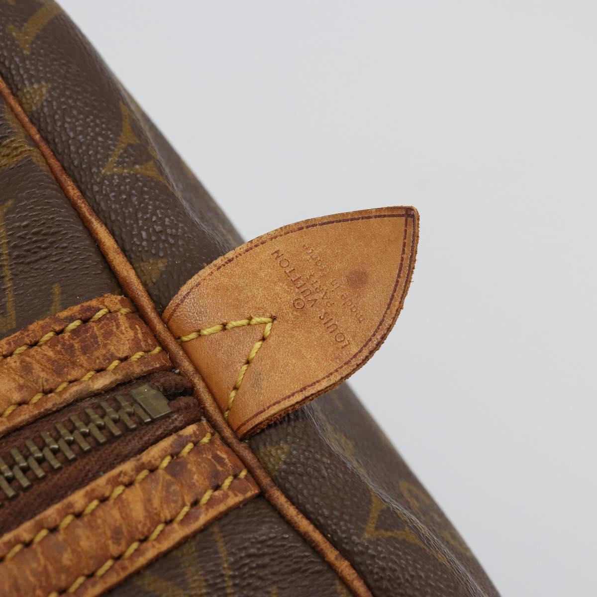 LOUIS VUITTON Monogram Sac Souple 45 Boston Bag M41624 LV Auth BA12596