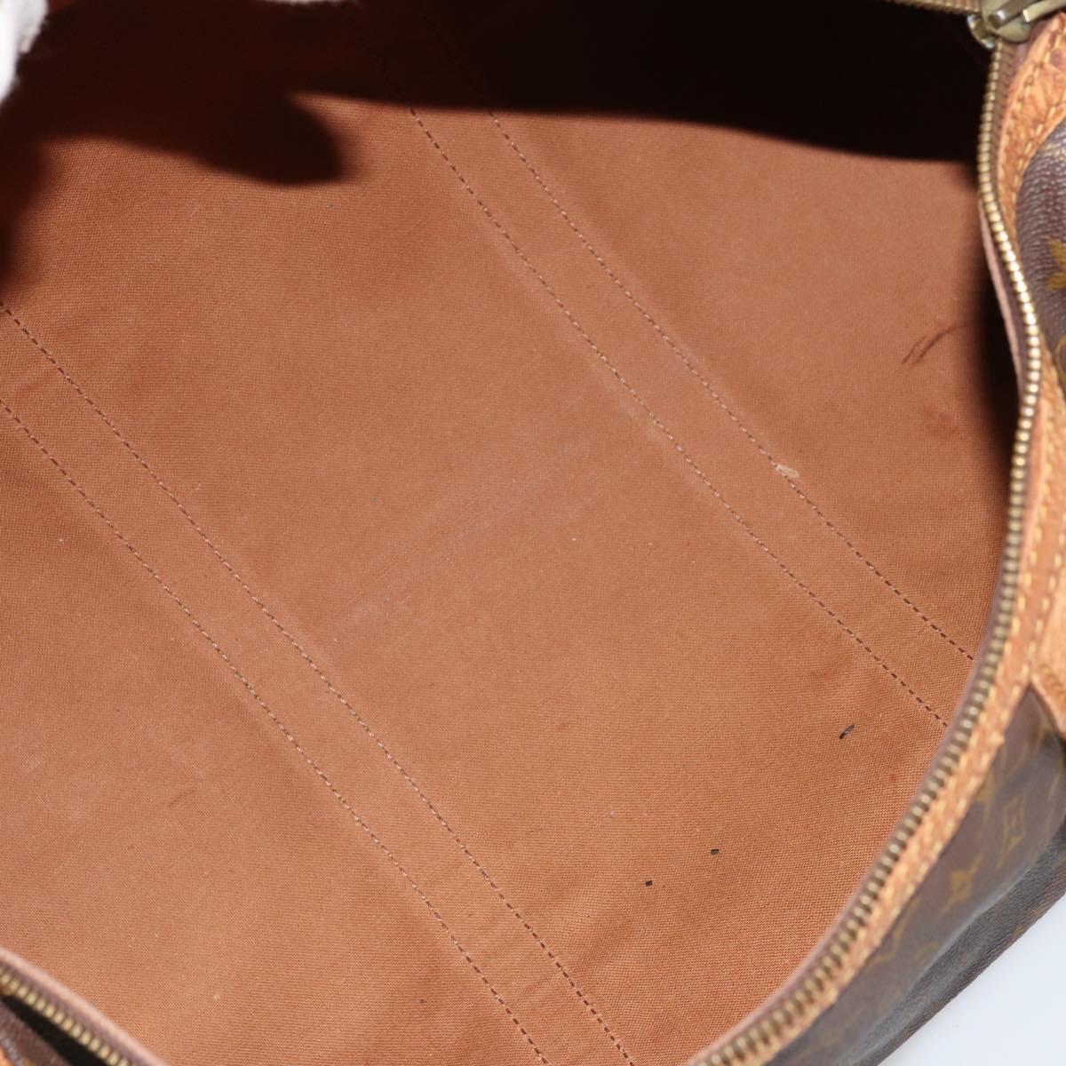 LOUIS VUITTON Monogram Sac Souple 45 Boston Bag M41624 LV Auth BA12596