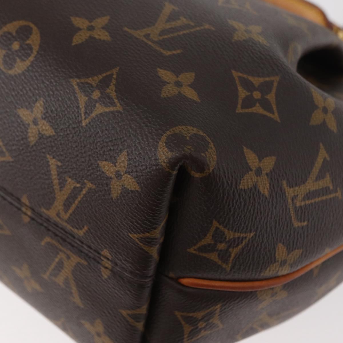 LOUIS VUITTON Monogram Turen PM Hand Bag 2way M48813 LV Auth BA12598