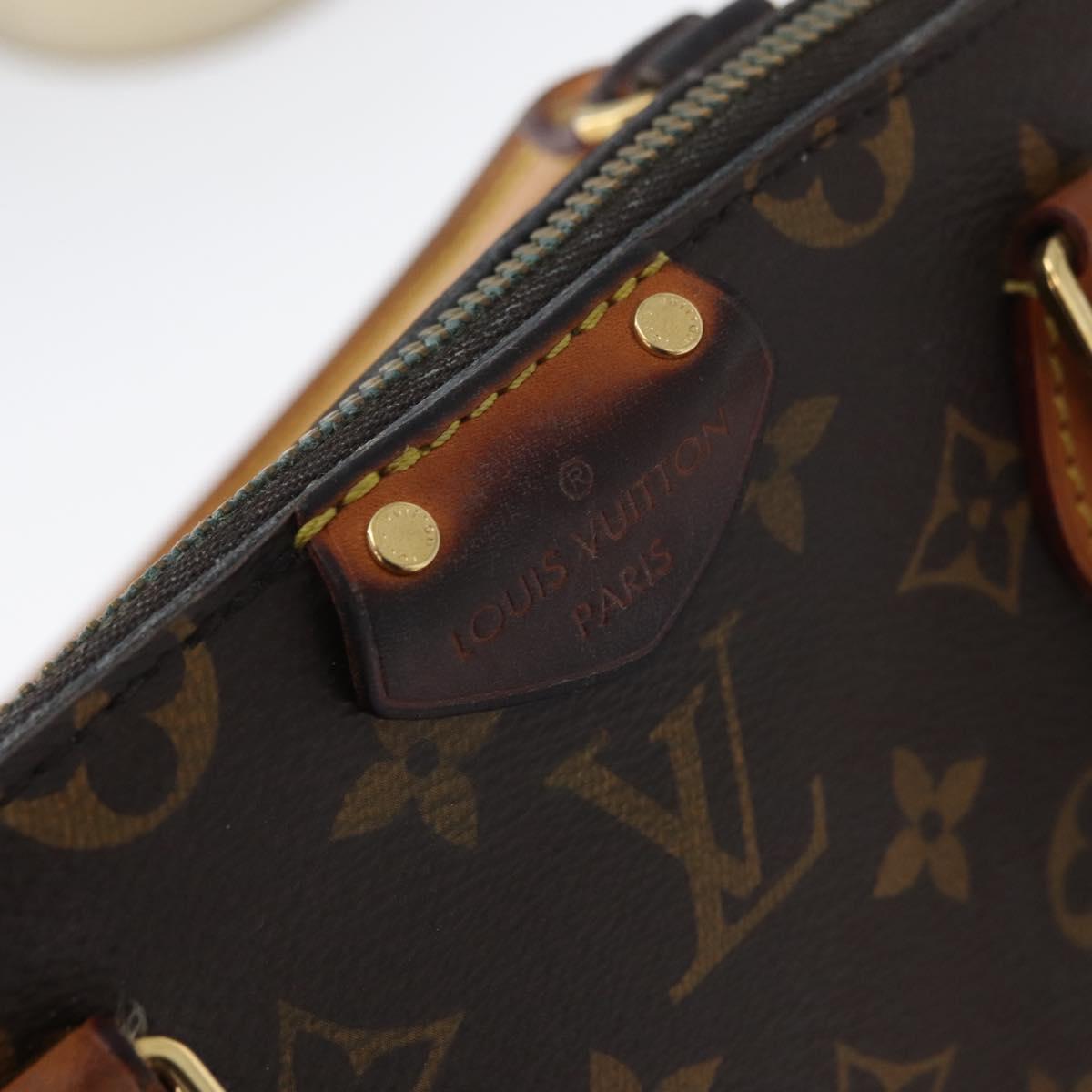 LOUIS VUITTON Monogram Turen PM Hand Bag 2way M48813 LV Auth BA12598