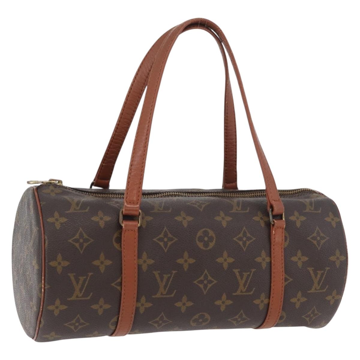 LOUIS VUITTON Monogram Papillon 30 Hand Bag M51385 LV Auth BA12599A