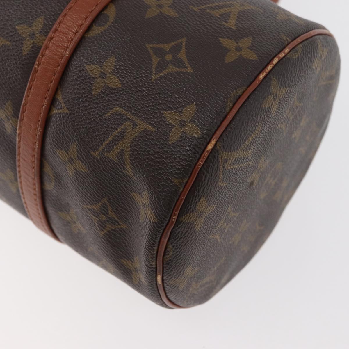 LOUIS VUITTON Monogram Papillon 30 Hand Bag M51385 LV Auth BA12599A