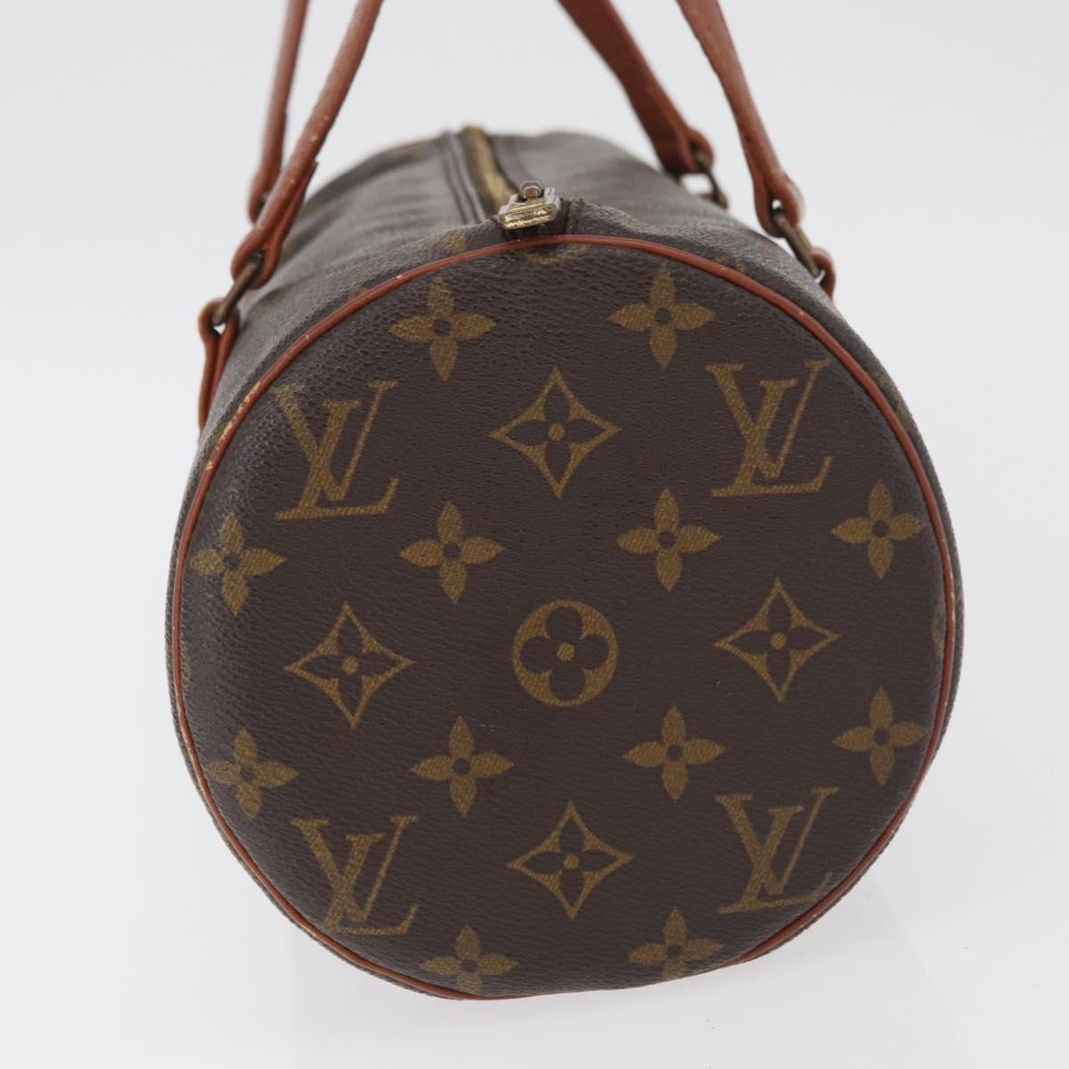 LOUIS VUITTON Monogram Papillon 30 Hand Bag M51385 LV Auth BA12599A