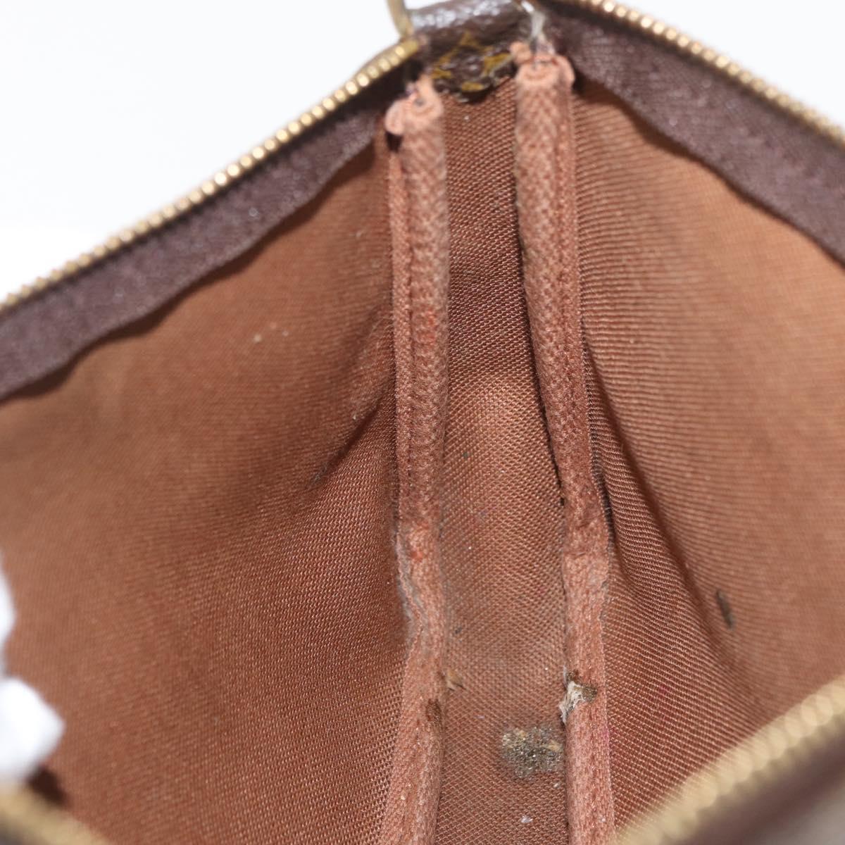 LOUIS VUITTON Monogram Pochette Accessoires Pouch M51980 LV Auth BA12601