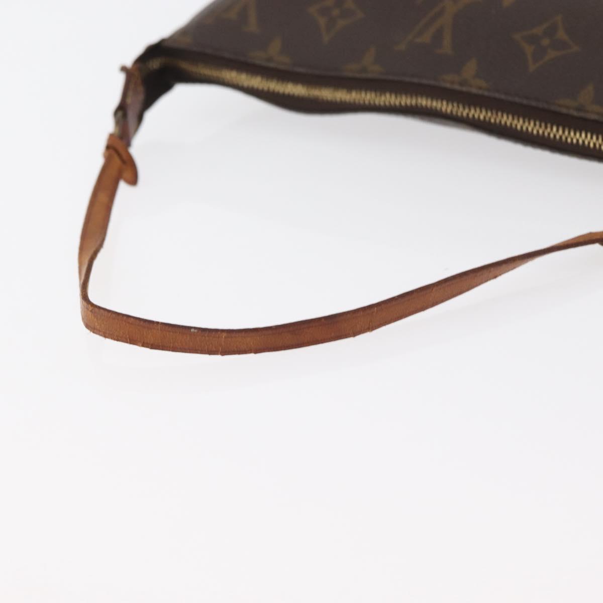 LOUIS VUITTON Monogram Pochette Accessoires Pouch M51980 LV Auth BA12601
