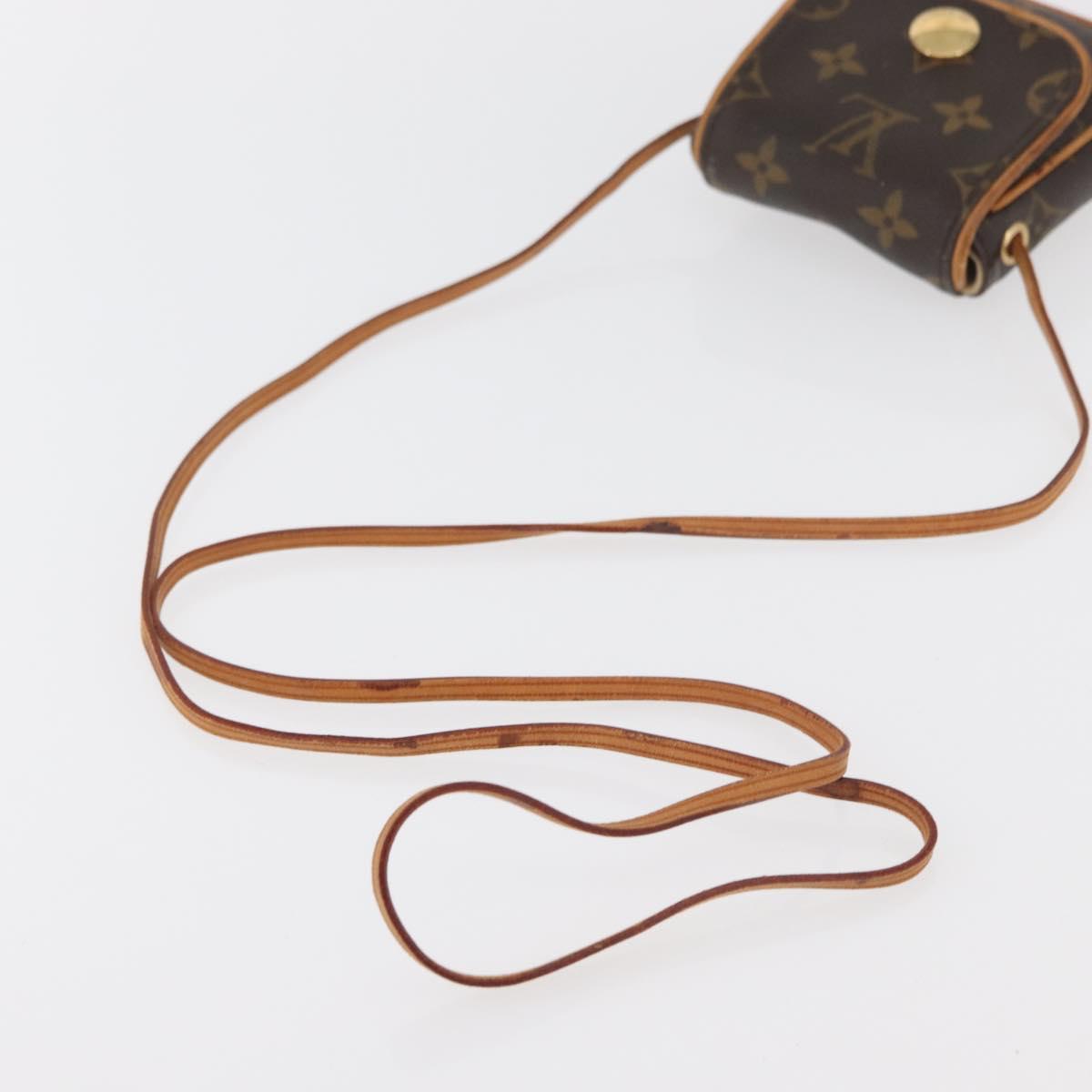 LOUIS VUITTON Monogram Pochette Cancun Shoulder Bag M60018 LV Auth BA12615A