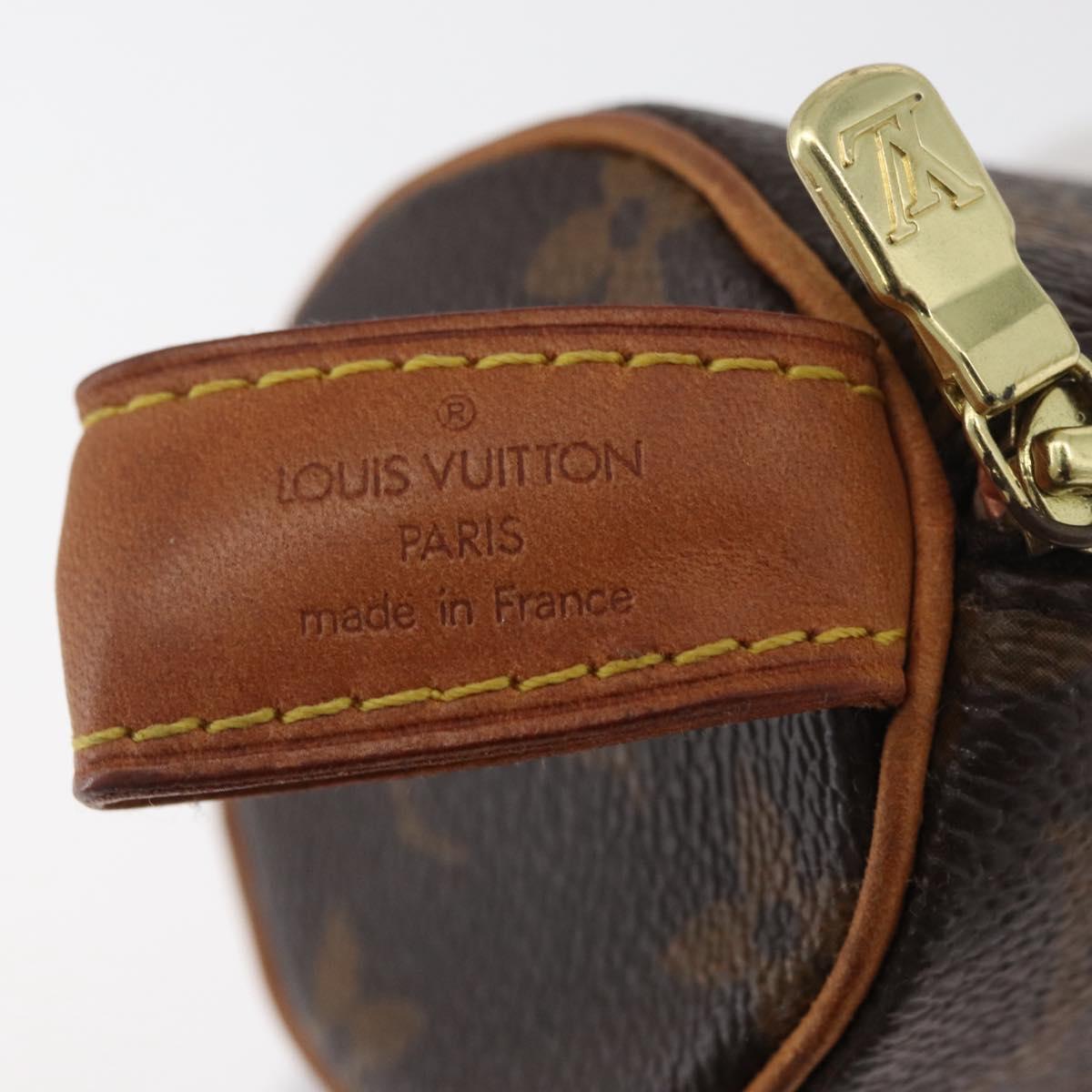 LOUIS VUITTON Monogram Trousse Rondo Pouch M47630 LV Auth BA12616