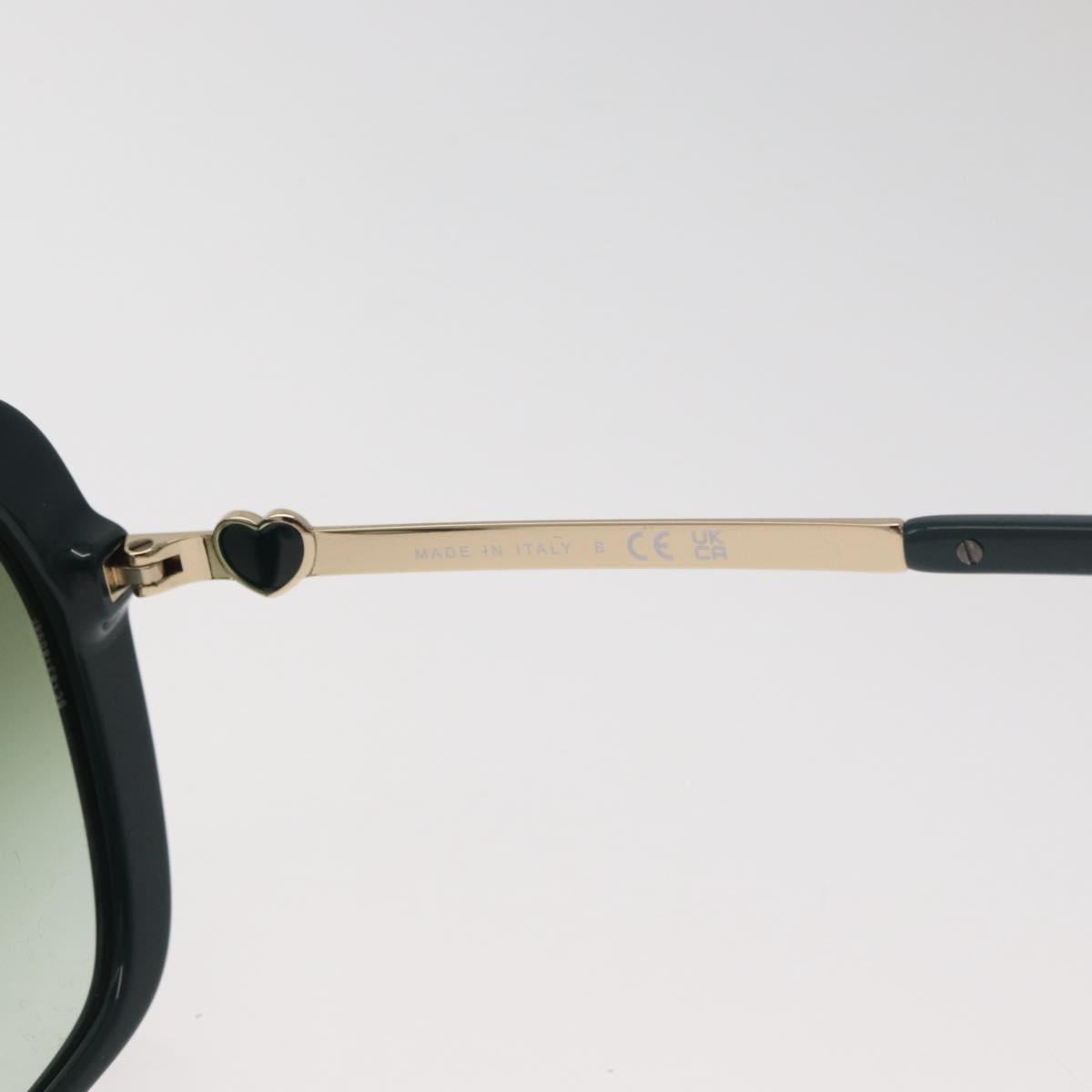 CHANEL Sunglasses plastic Green CC Auth BA12623M
