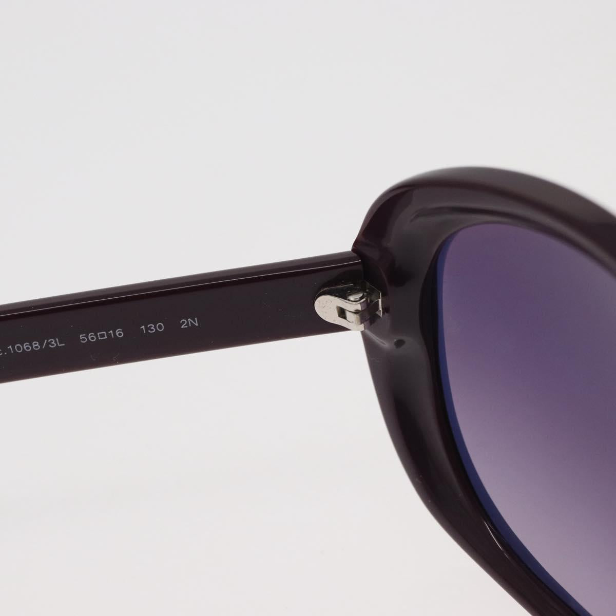 CHANEL Sunglasses plastic Purple CC Auth BA12624M