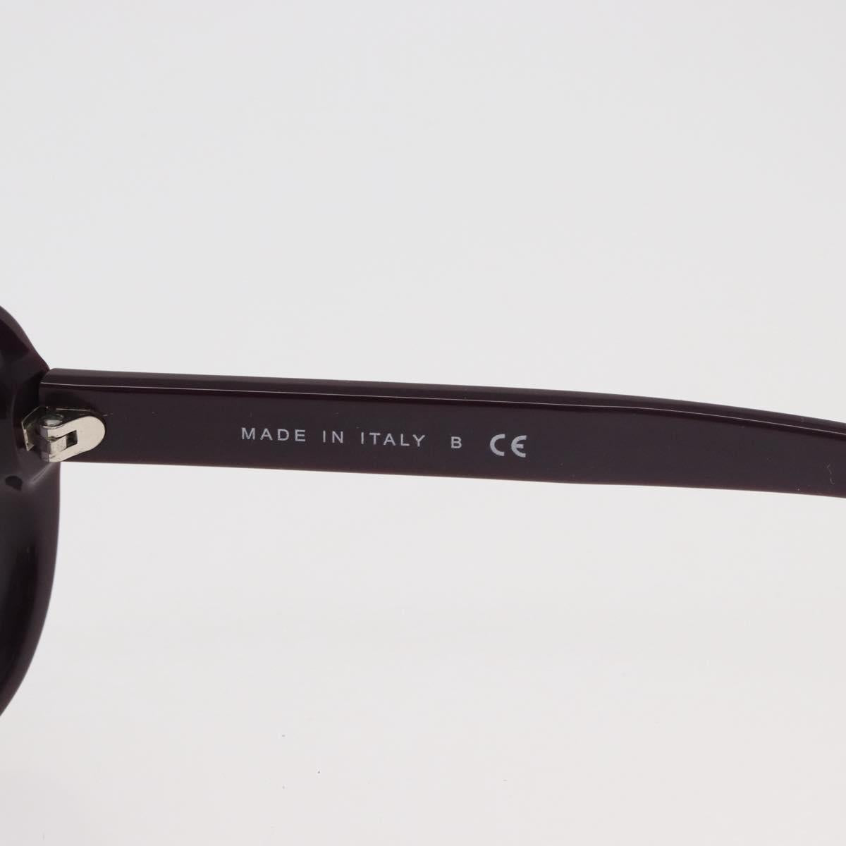 CHANEL Sunglasses plastic Purple CC Auth BA12624M