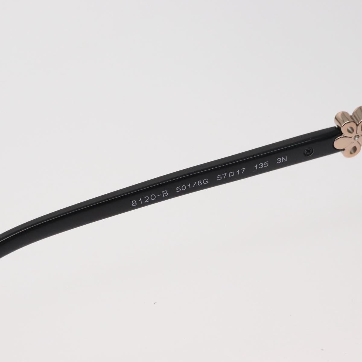 BVLGARI Sunglasses plastic Black Auth BA12627A
