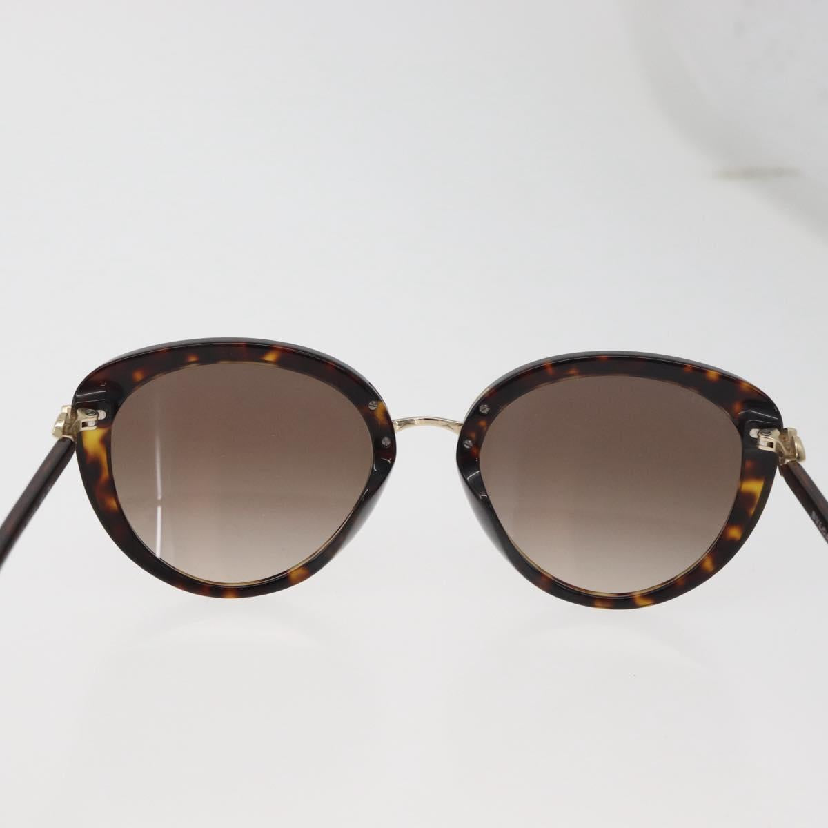 BVLGARI Tortoise Pattern Sunglasses plastic Brown Auth BA12628A