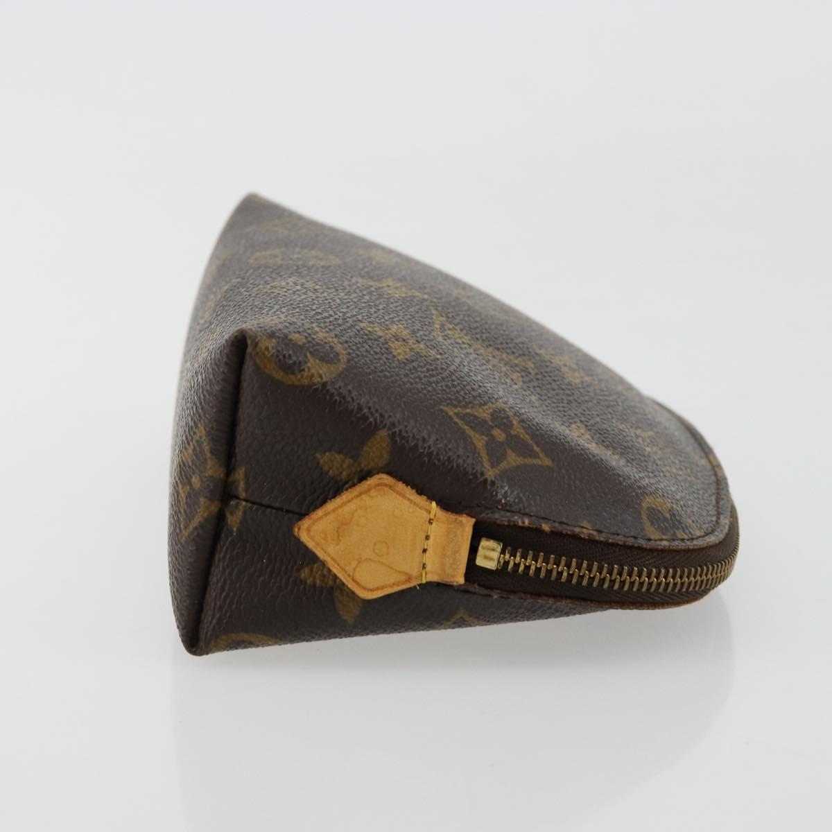 LOUIS VUITTON Monogram Pochette Cosmetic PM Pouch M43998 LV Auth BA12641