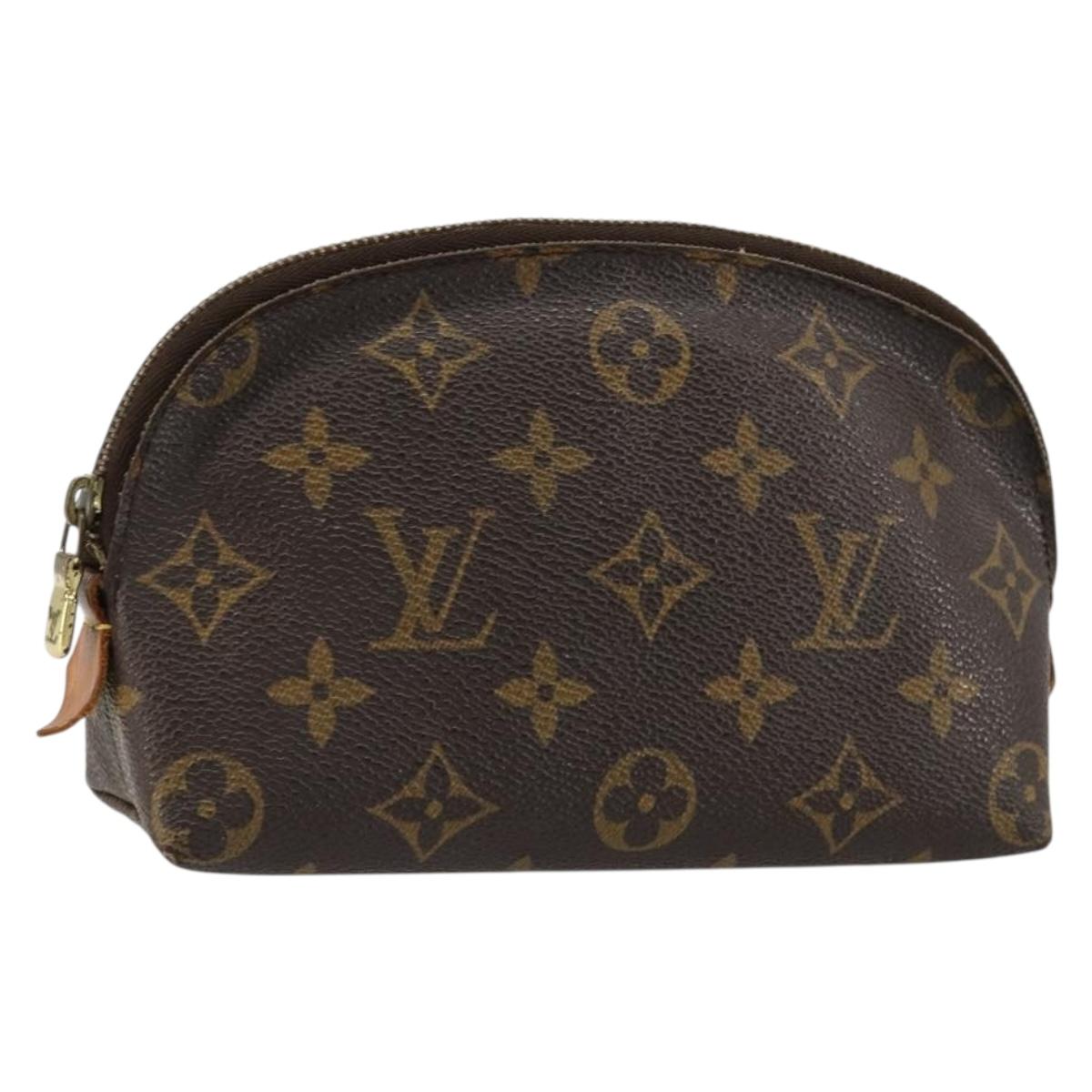LOUIS VUITTON Monogram Pochette Cosmetic PM Pouch M43998 LV Auth BA12642