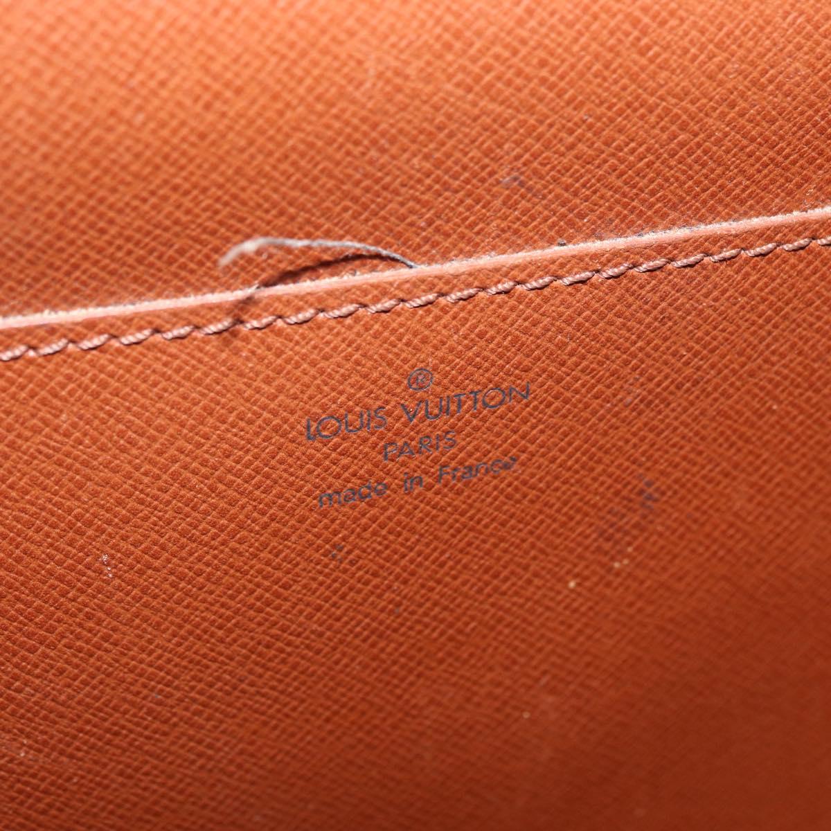 LOUIS VUITTON Monogram Porte Documents Bandouliere Bag M53338 LV Auth BA12681