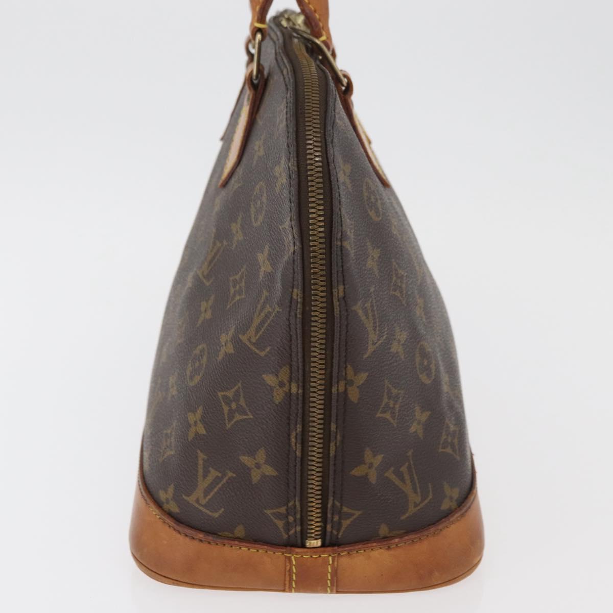 LOUIS VUITTON Monogram Alma Hand Bag M51130 LV Auth BA12691