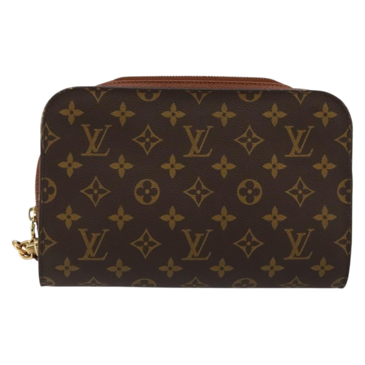 LOUIS VUITTON Monogram Orsay Clutch Bag M51790 LV Auth BA12694A