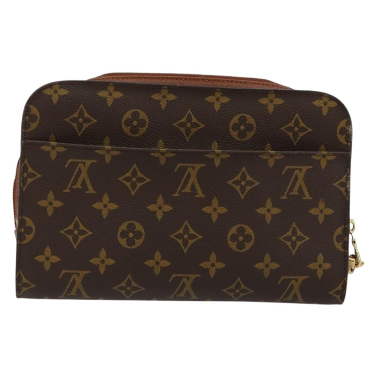 LOUIS VUITTON Monogram Orsay Clutch Bag M51790 LV Auth BA12694A