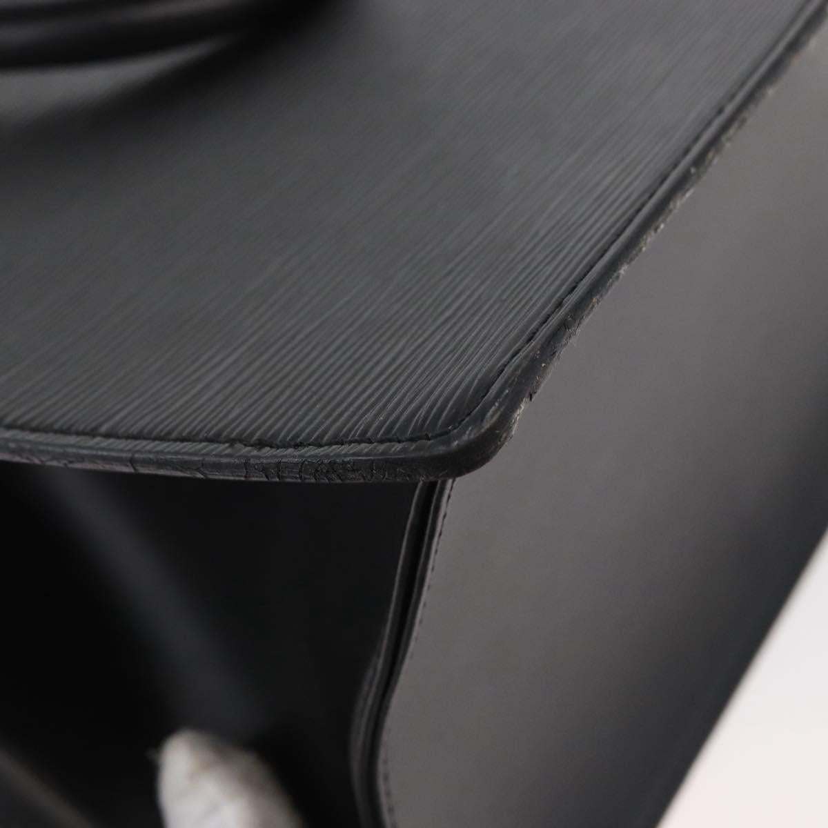 LOUIS VUITTON Epi Riviera Hand Bag Black M48182 LV Auth BA12695