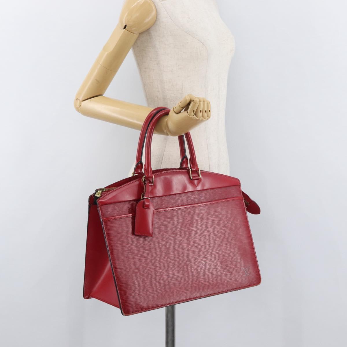 LOUIS VUITTON Epi Riviera Hand Bag Red M48187 LV Auth BA12696