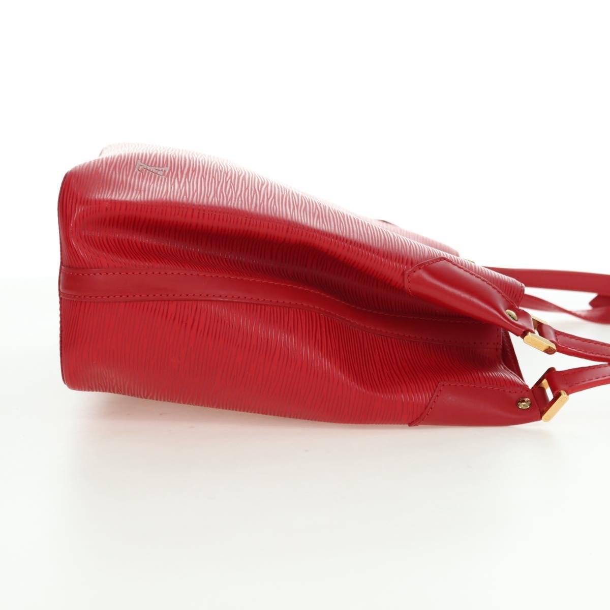 LOUIS VUITTON Epi Mandala MM Shoulder Bag Red M5889E LV Auth BA12700V