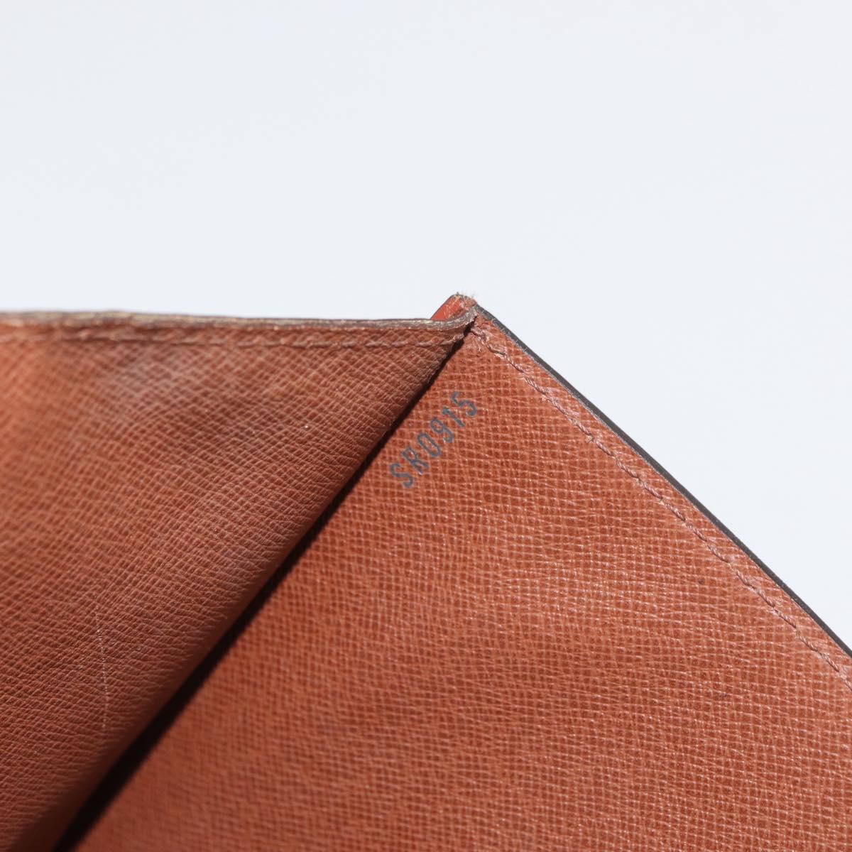 LOUIS VUITTON Epi Monceau 28 Hand Bag Brown M52123 LV Auth BA12701