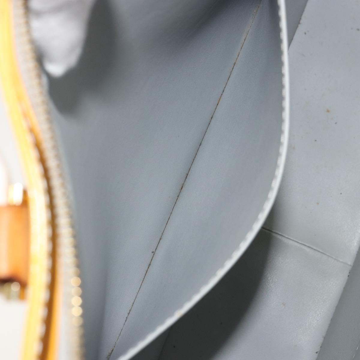 LOUIS VUITTON Monogram Vernis Columbus Tote Bag Gris M91028 LV Auth BA12704