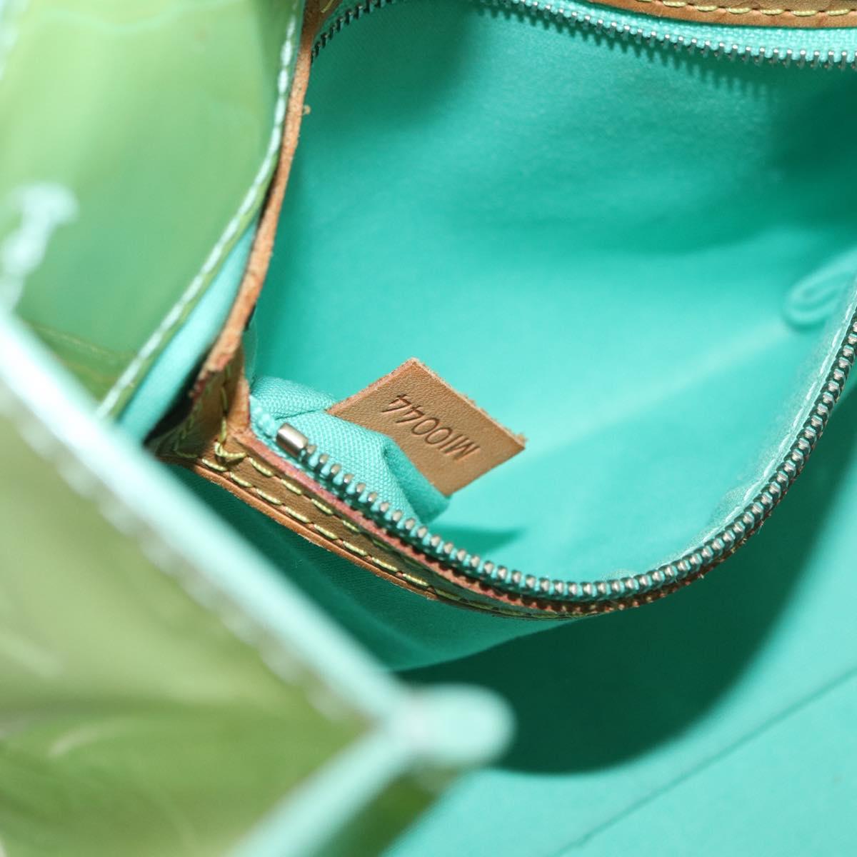LOUIS VUITTON Monogram Vernis Reade PM Bag Peppermint M91307 LV Auth BA12731